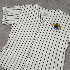 VTG Quitman Field of Dreams Iowa Baseball Jersey Mens Large Pinstripe
